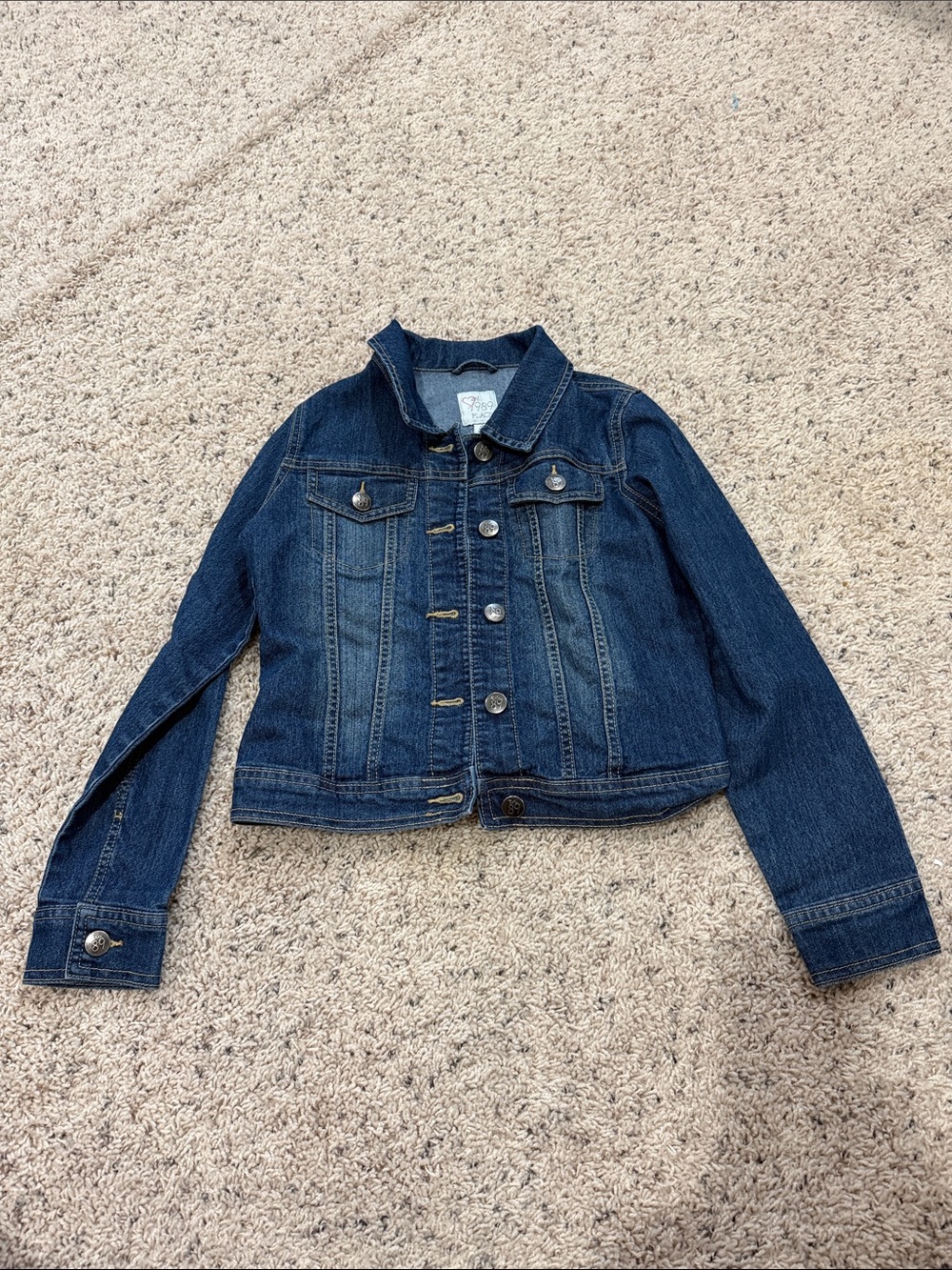 The Children's Place Dark Blue Denim Jacket